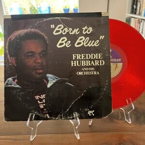 Freddie Hubbard Born To Be Blue Vinyl LP 1982 Pablo Today D2312134 Red Vinyl